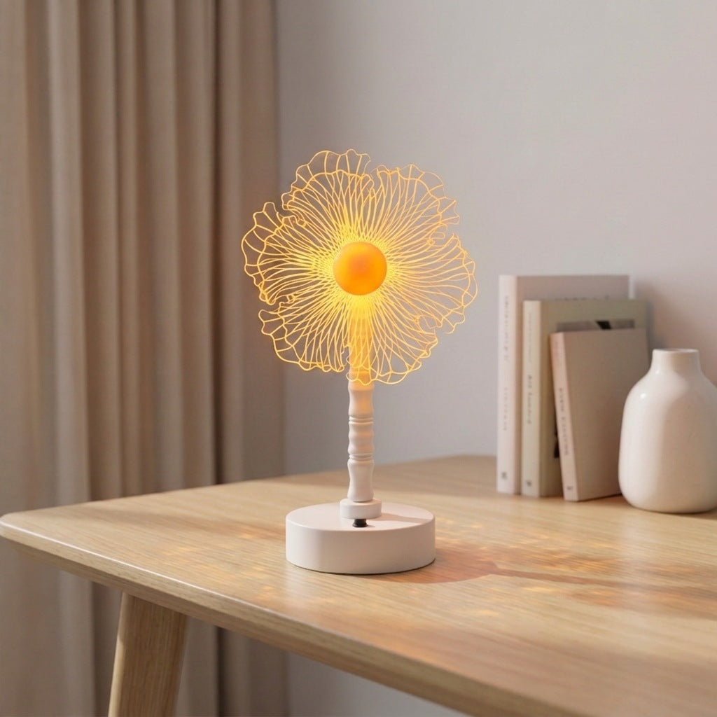 LED Flower Table Lamp