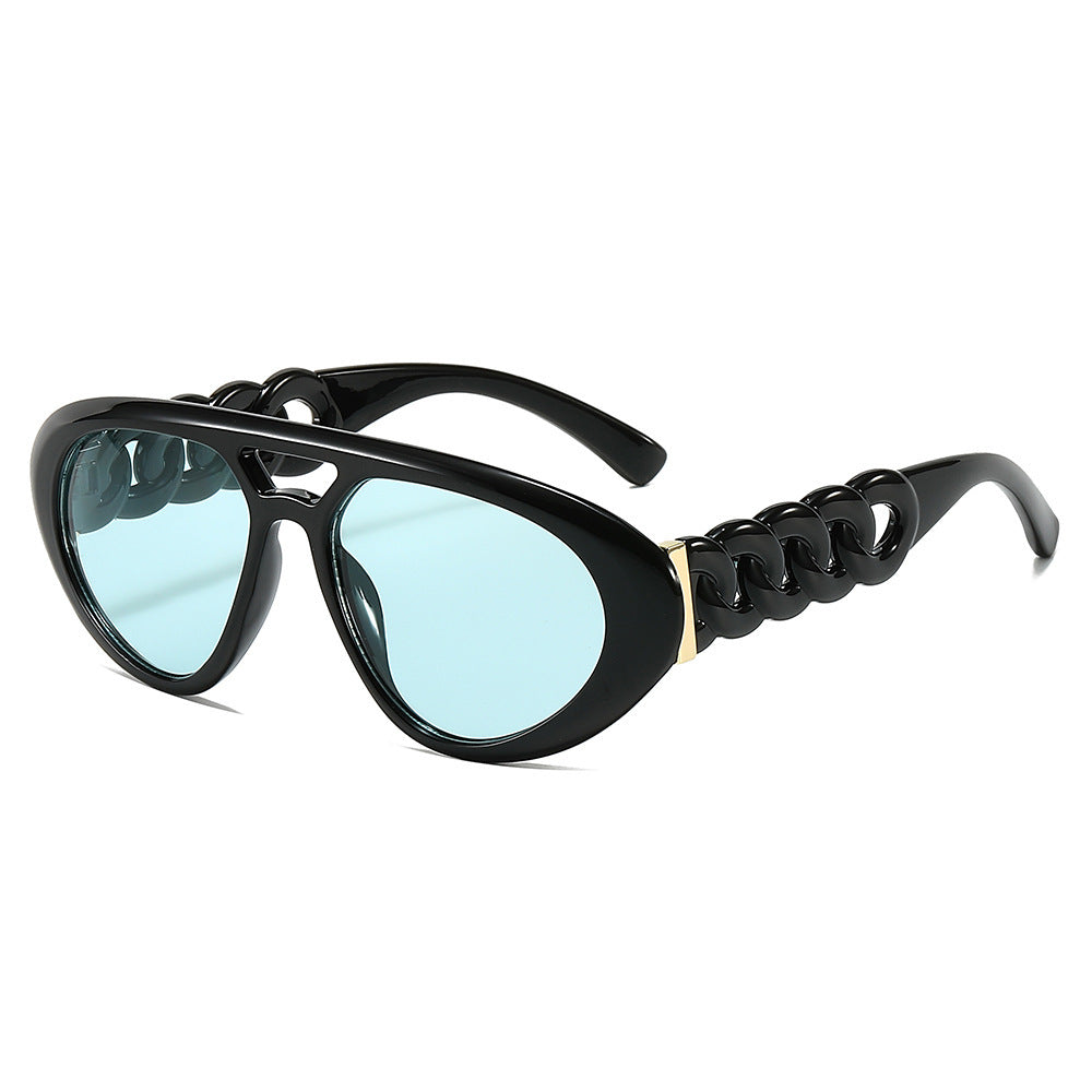 Fashion-Forward Oversized Shield Sunglasses Stornfield
