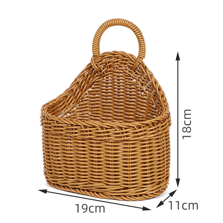 Handwoven Storage Basket with Sturdy Handle Stornfield