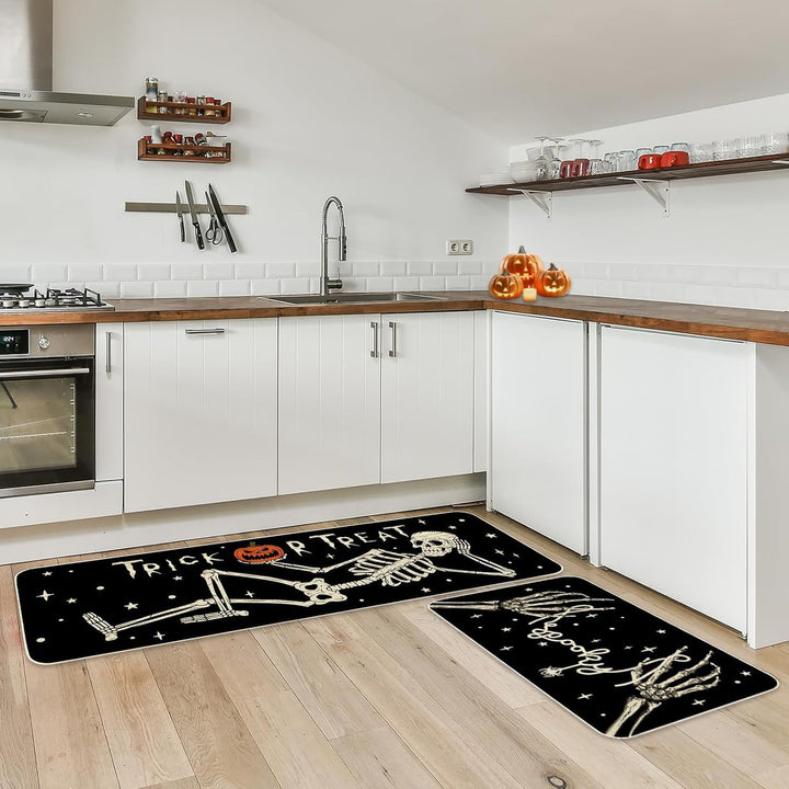 Halloween-Themed Kitchen Mat