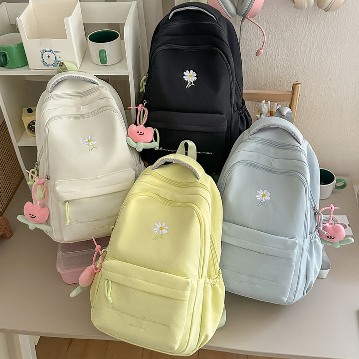Stylish Floral Embroidered Backpack Stornfield