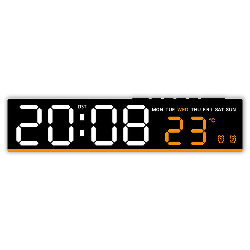 Digital LED weather clock with large display Stornfield