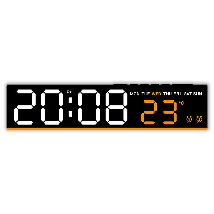 Digital LED weather clock with large display Stornfield