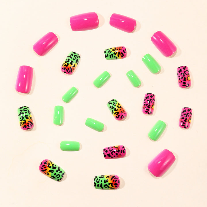 Funky Animal Print Nail Art Extensions Stornfield