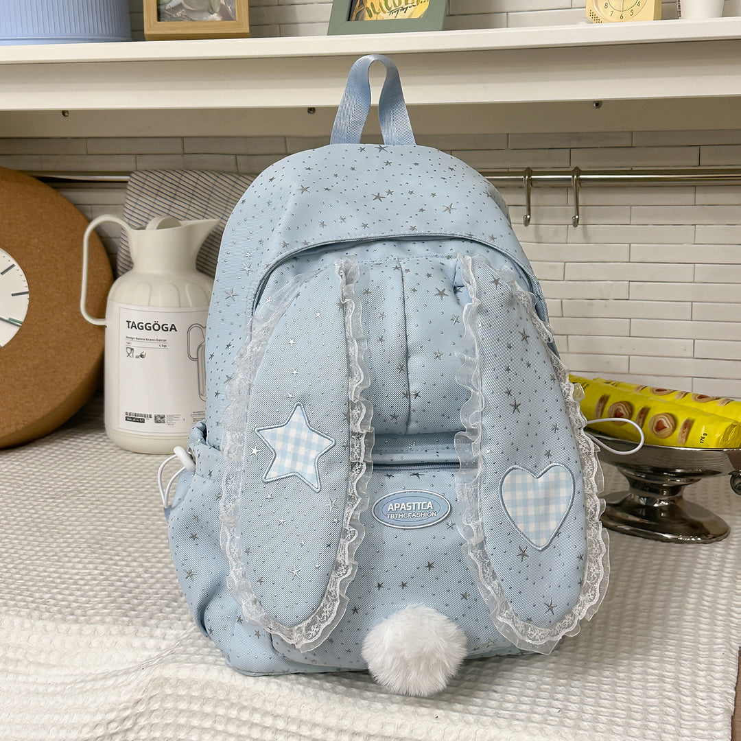 Whimsical Bunny-Ear Design Backpack Stornfield