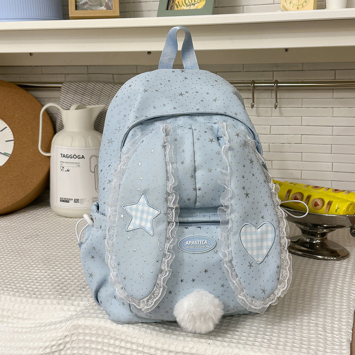 Whimsical Bunny-Ear Design Backpack Stornfield