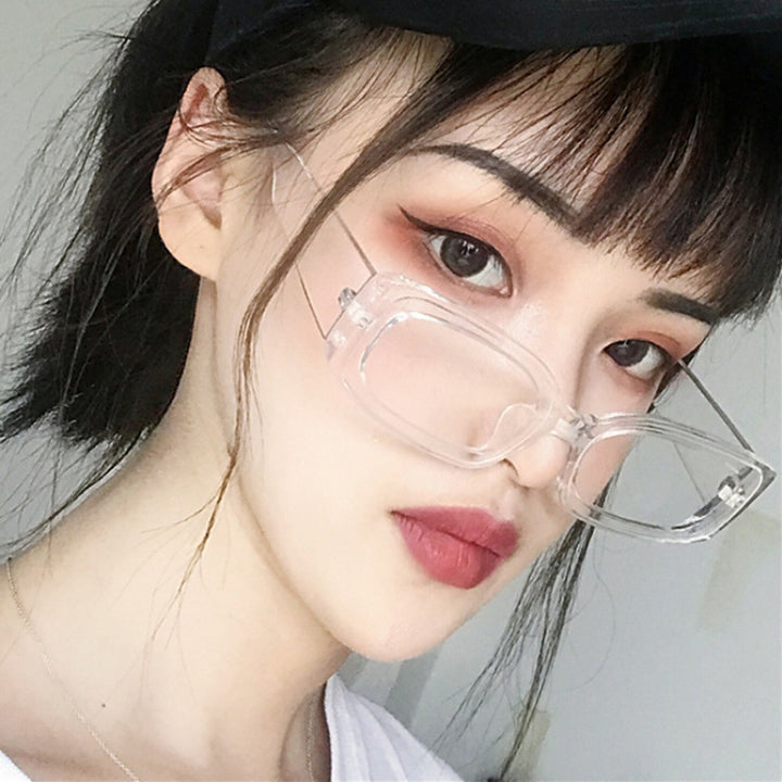 Ladies fashionable sunglasses in futuristic transparent design Stornfield