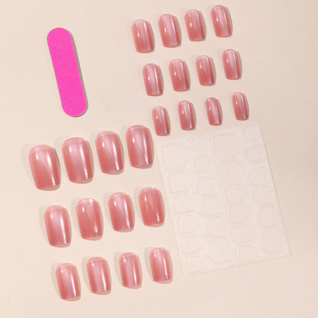 Glossy Pearl Nail Art Stornfield