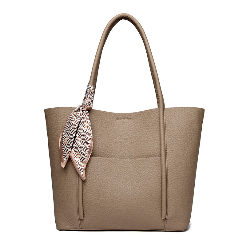 Textured Leather Tote Bag Stornfield