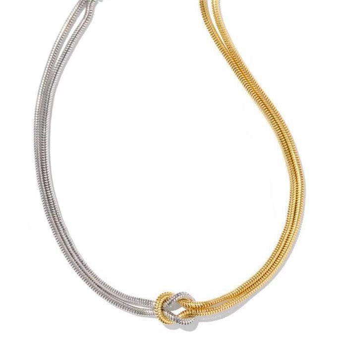 Elegant Dual-Strand Knot Bracelet Stornfield