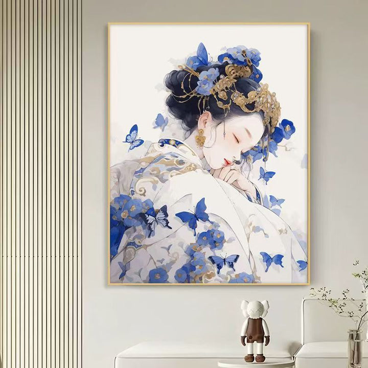 Elegant Butterfly-Themed Canvas Art Print Stornfield