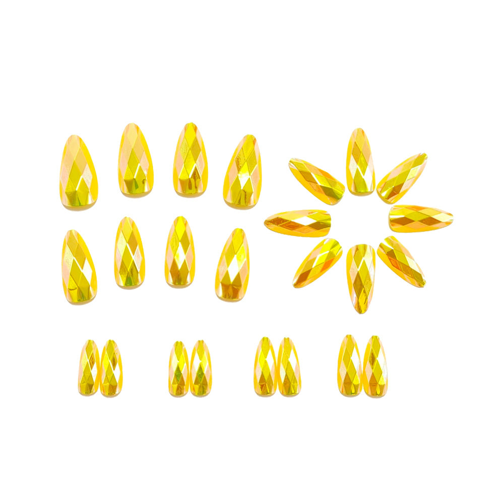 Artificial nails with elegant crystal design Stornfield