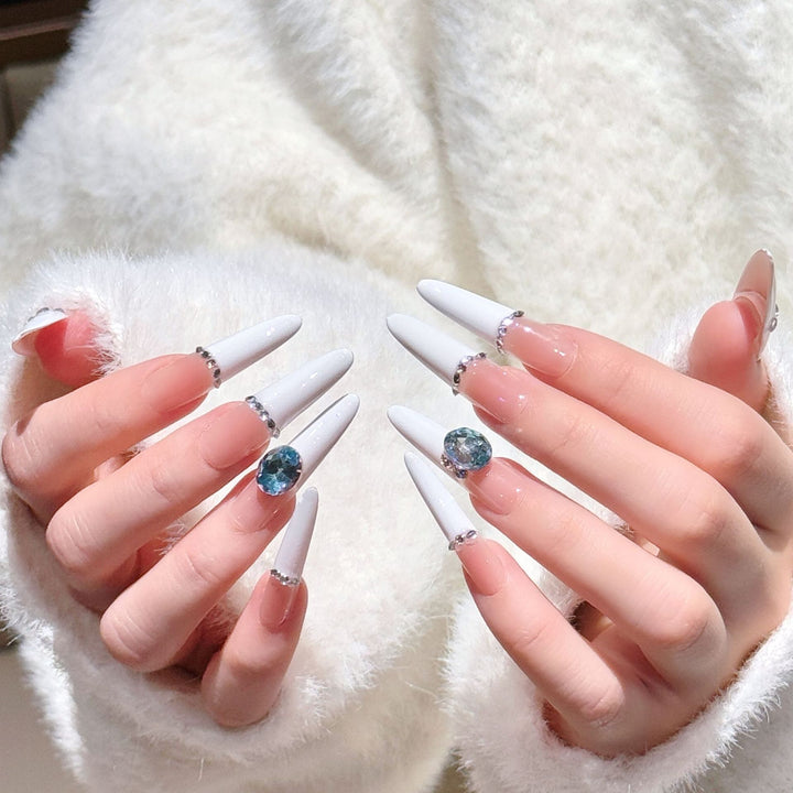 Stylish Stiletto Press-On Nail Extensions Stornfield