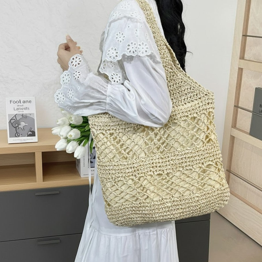 Handcrafted mesh tote bag Stornfield