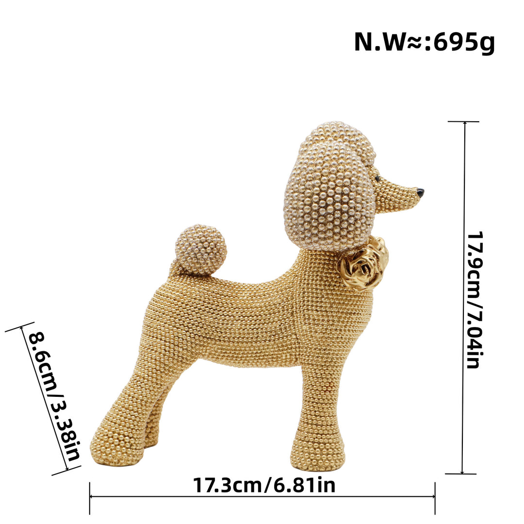 Decorative dog figure in modern design Stornfield