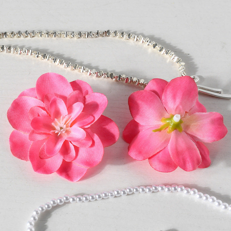 Elegant Floral Hair Clips