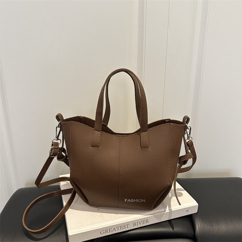 Stylish Faux Leather Handbag