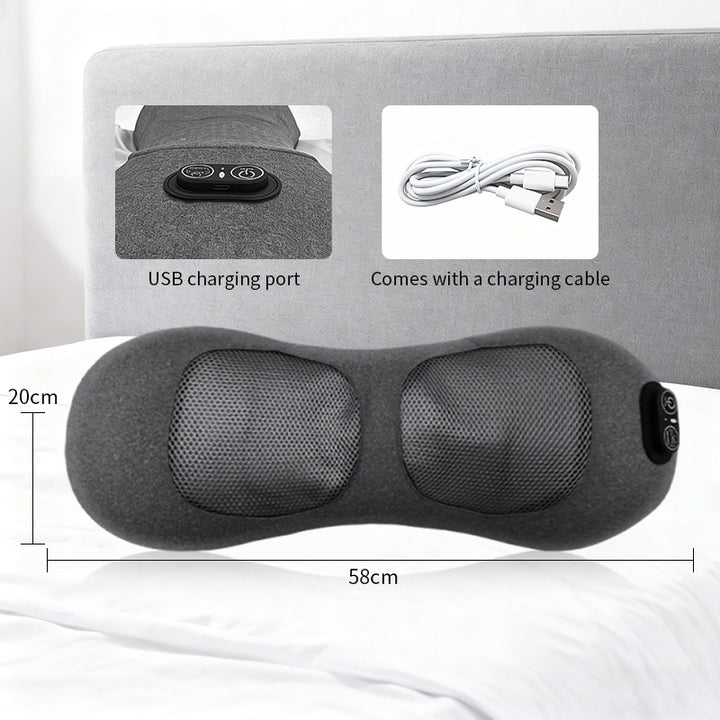 Ergonomic Massage Pillow With USB Charging Function Stornfield