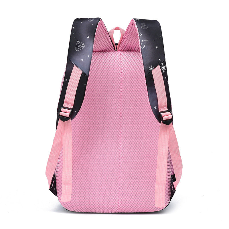 School backpack with breathable back panel and adjustable shoulder straps Stornfield
