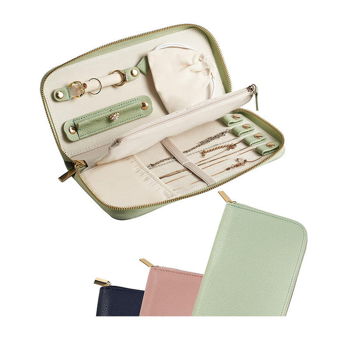 Jewelry Organizer Bag with Removable Inner Dividers Stornfield