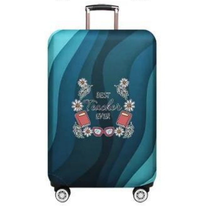 Women's Hard Shell Suitcase with Creative Teacher Design Stornfield
