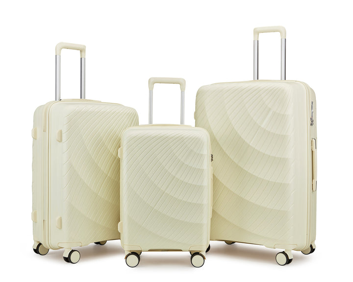 Unisex Premium Textured Hard Shell Luggage Set Stornfield