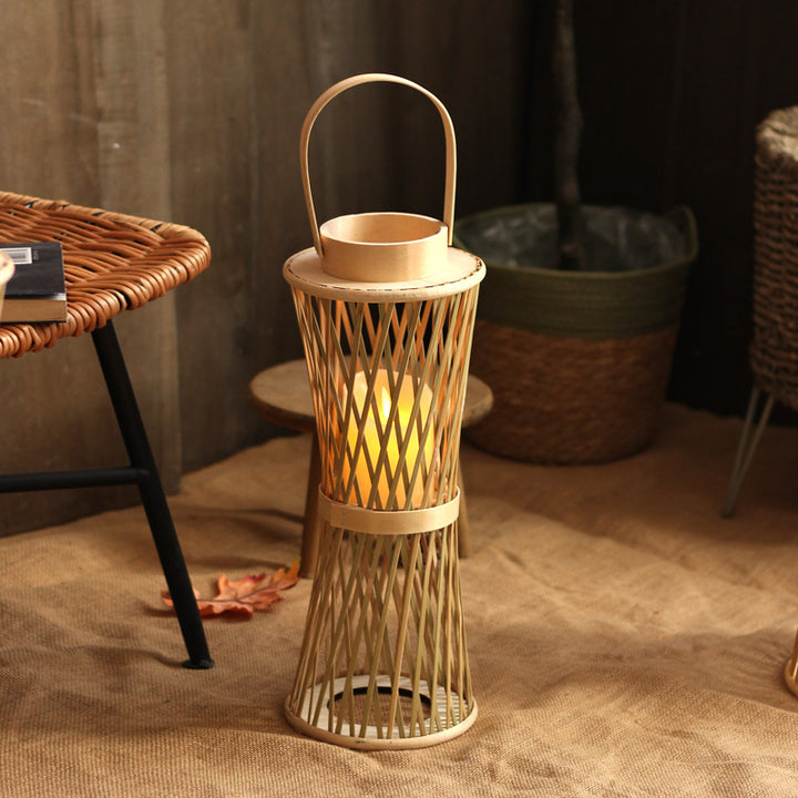 Elegant Lantern made of Rattan Stornfield