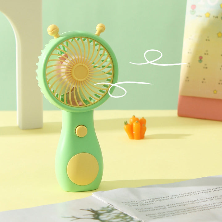 Women Portable Mini Fan with Ergonomic Handle Stornfield