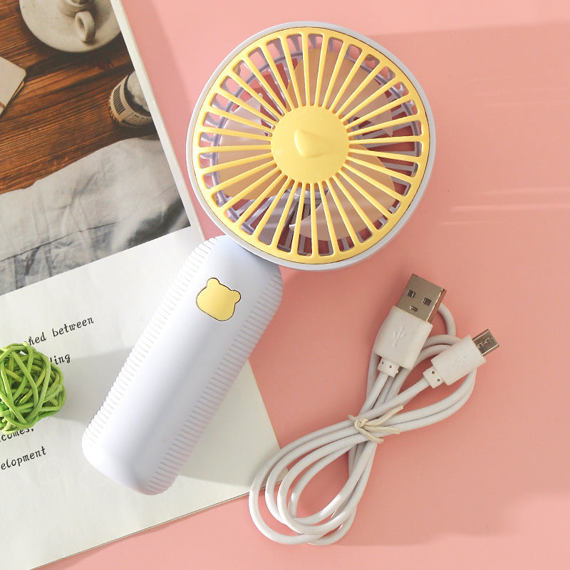 Women Portable Hand Fan with Ergonomic Grip and Powerful Battery Stornfield