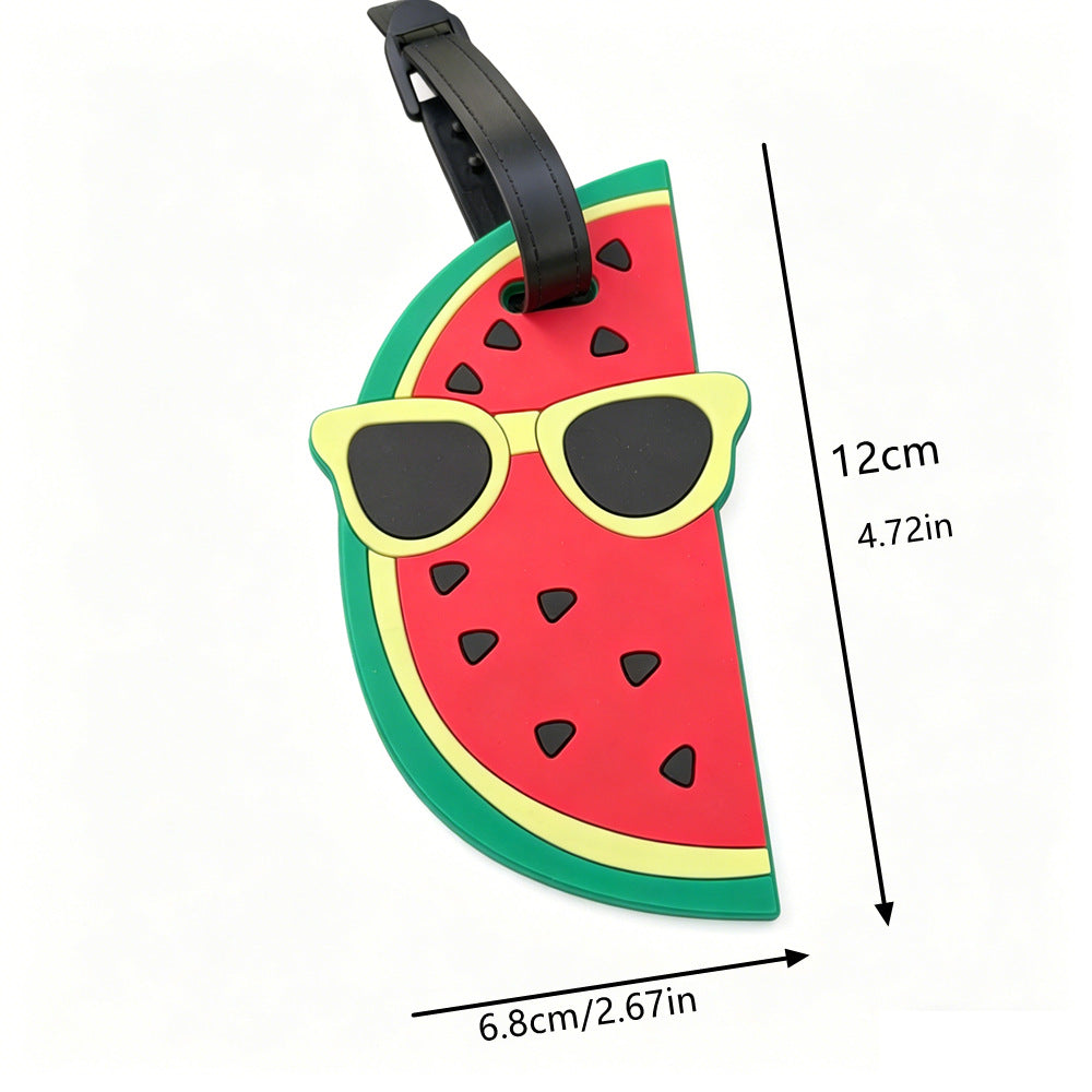 Watermelon-Themed Luggage Tag Stornfield