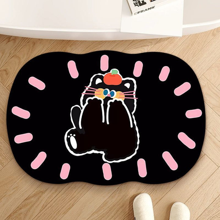 Cute Elephant-Themed Bath Mat