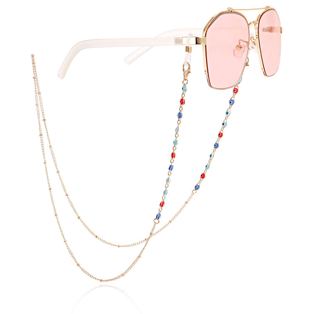 Stylish Sunglasses with Decorative Chain Stornfield