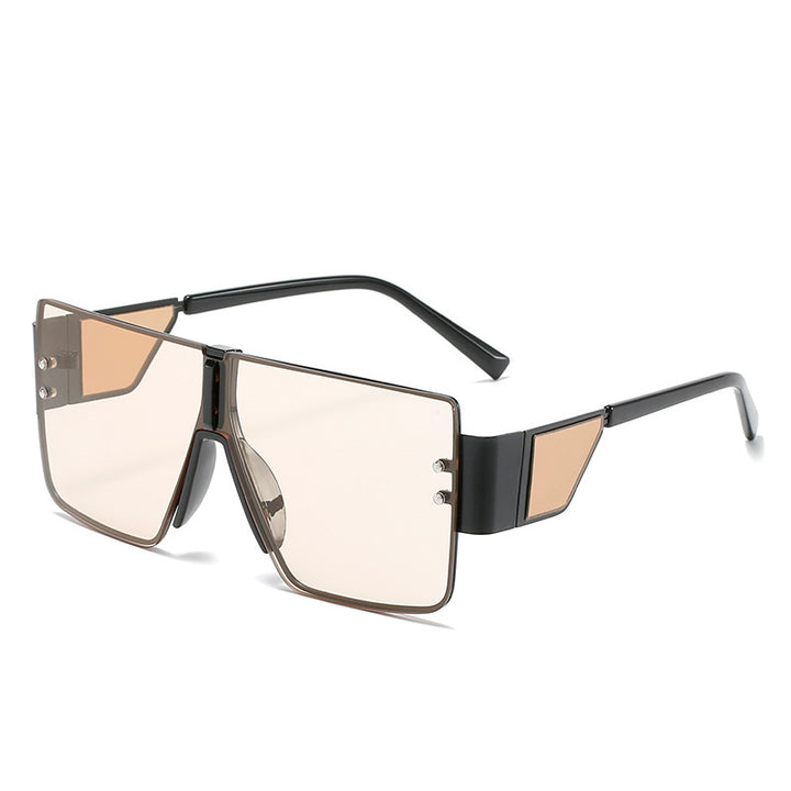 Ladies trendy oversized sunglasses with futuristic design Stornfield