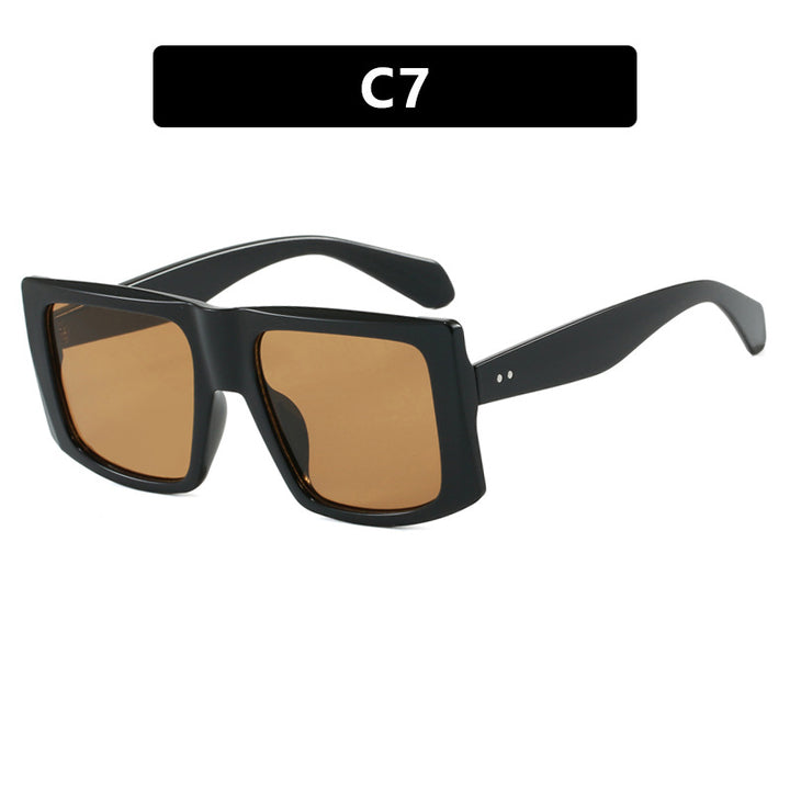 Women's square sunglasses with robust plastic frame and protective UV filter Stornfield