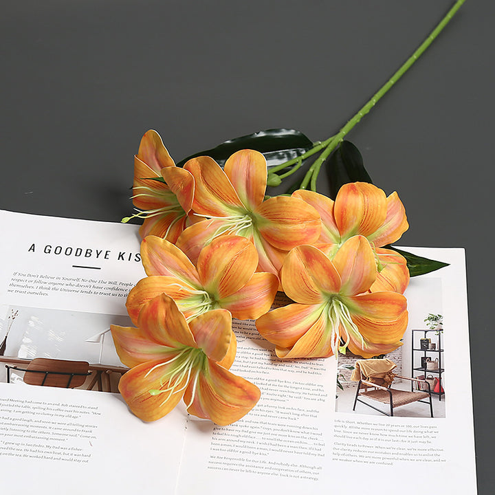 Realistic Silk Flower Stem Arrangement