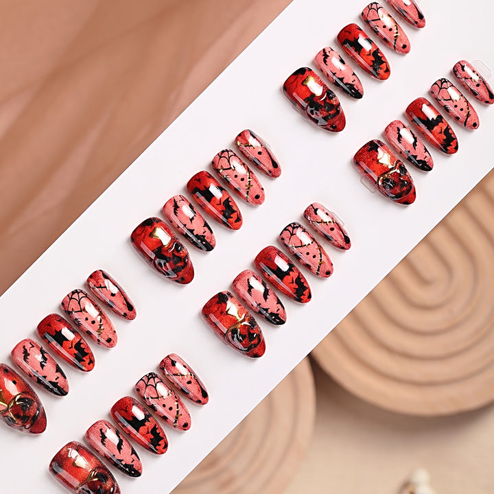 Creative Halloween Nail Art Set with Creepy Designs Stornfield