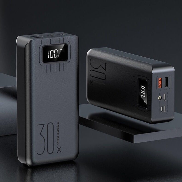 High-performance power bank with intelligent LCD display and two USB ports Stornfield