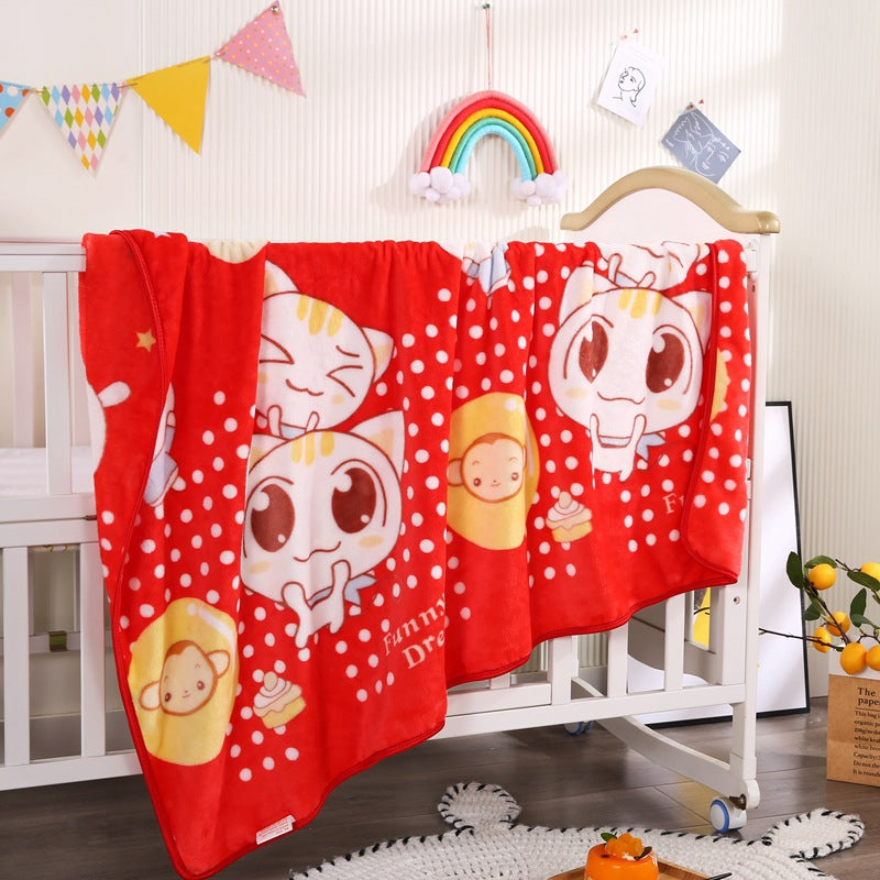 Children's Cartoon Character Fleece Blanket Stornfield