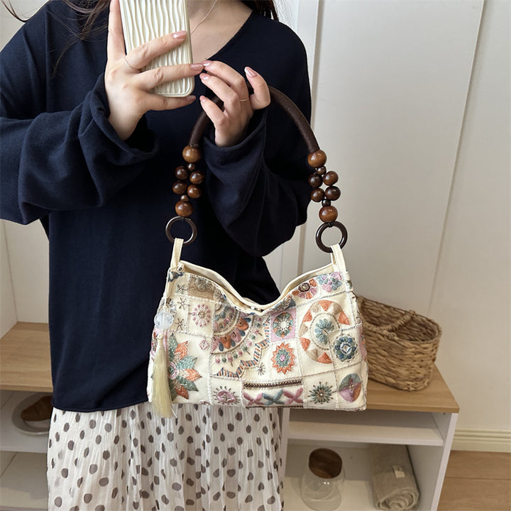 Artistic Patchwork Handbag