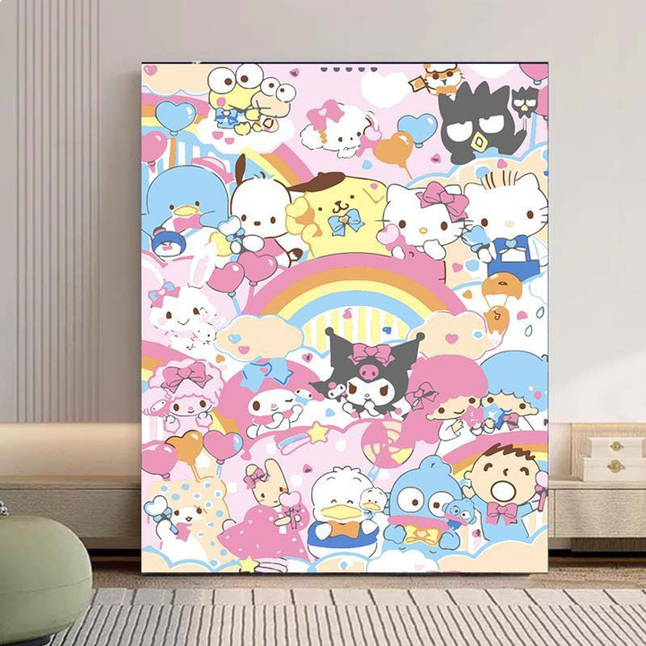 Cute Character Bath Time Wall Art Stornfield