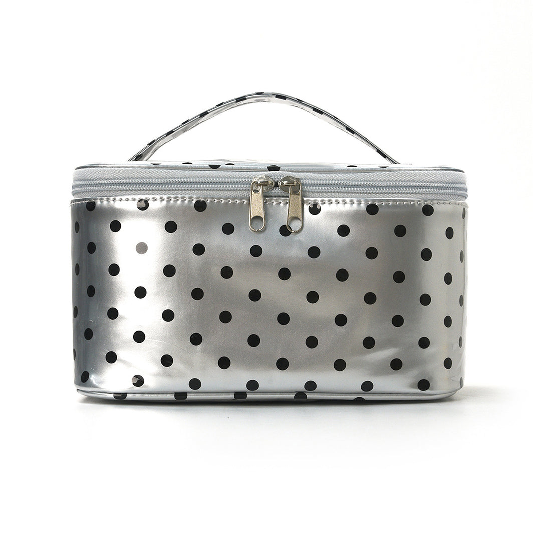 Cosmetic organizer with carry handle and water-repellent coating Stornfield