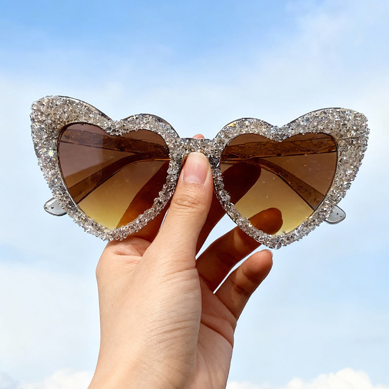 Sparkling Heart-Shaped Sunglasses Stornfield