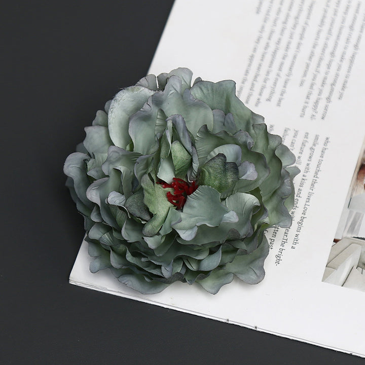 Decorative Fabric Floral Brooch