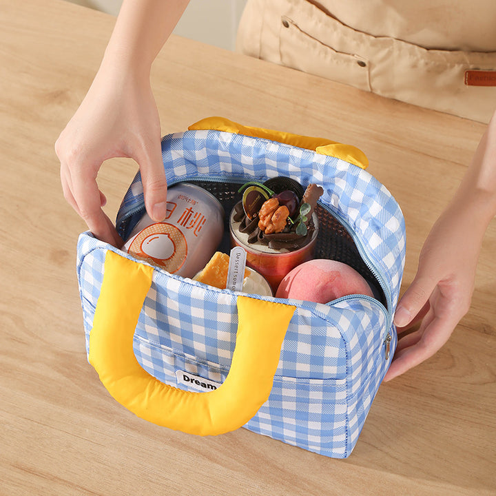 Insulated Lunch Bag with Colorful Handles Stornfield