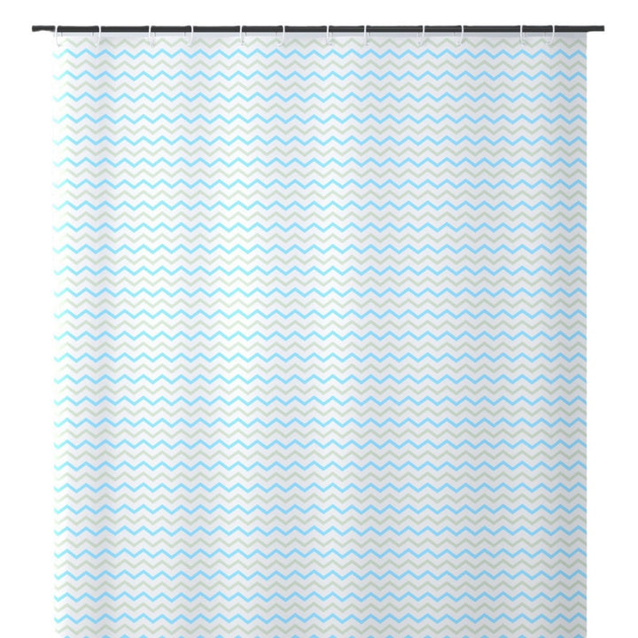 Chevron Pattern Shower Curtain Stornfield