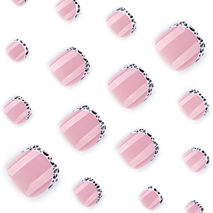 Artistic toenail design with elegant tips Stornfield