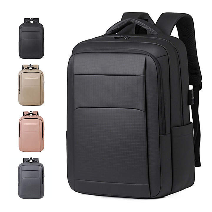 Stylish laptop backpack with abrasion-resistant fabric and efficient organization system Stornfield