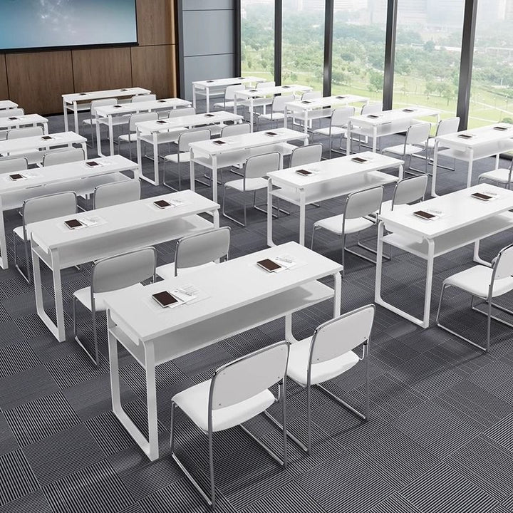 More modern conference table with integrated storage Stornfield