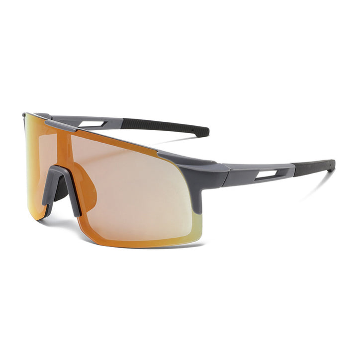 Unisex nan sporty wraparound sunglasses with polarized lenses, high UV protection and non-slip nose pad Stornfield