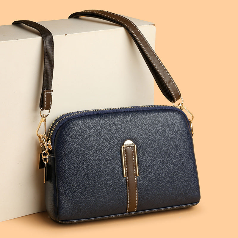 Elegant Textured Crossbody Bag